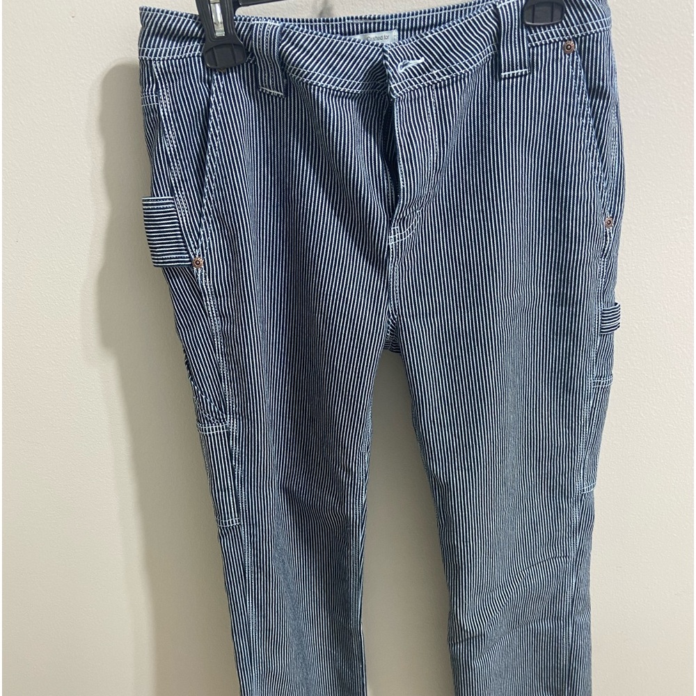 Dickies Railroad Hickory Stripe Carpenter Pants Women’s size8R
